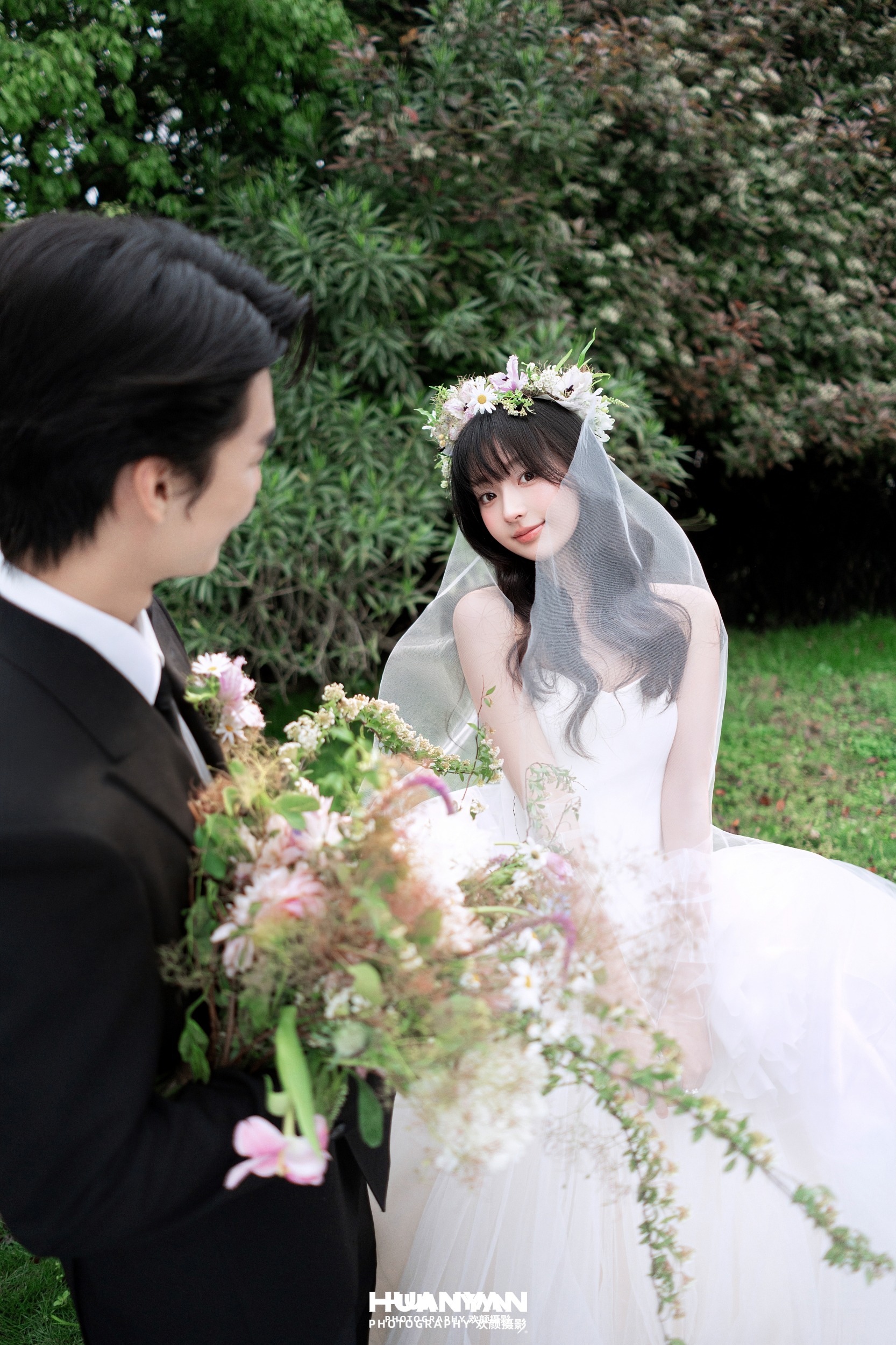 清新自然婚纱照 · 户外自然场景 · 森屿私语客片